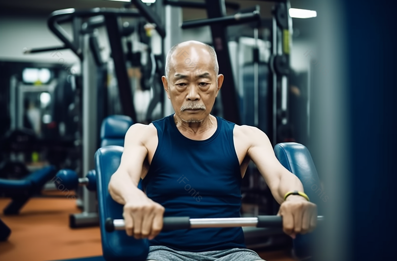 健身的老爷爷,高清,摄影图,摄影图片,图片大全,摄影图免费下载